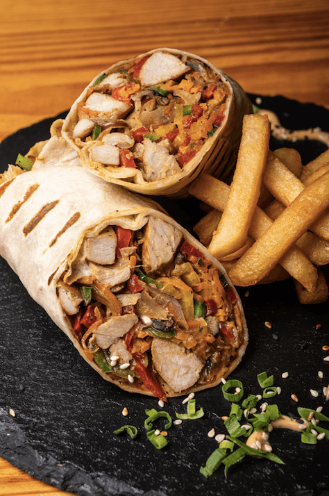 SPACY TUNA WRAP